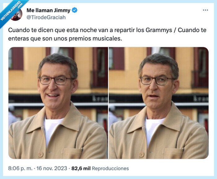 musicales,repartir,grammys,feijoo,premios