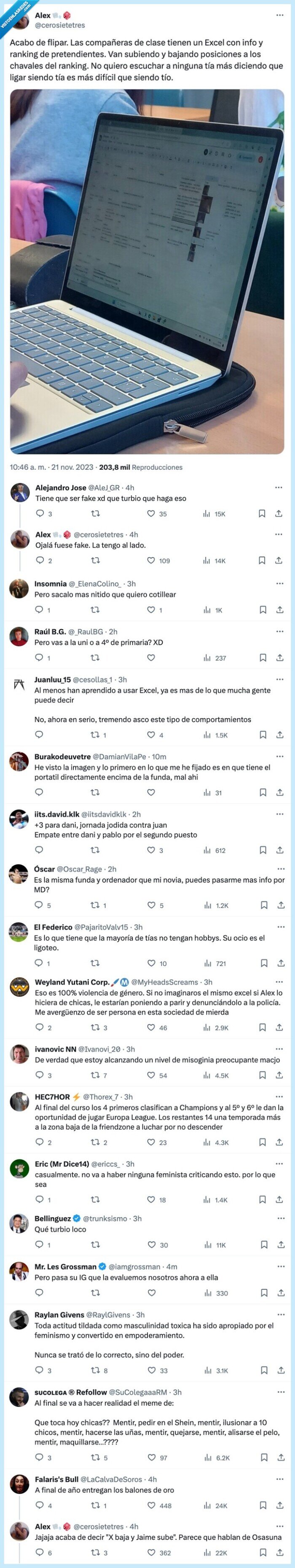 listado,excel,universidad,notas,tios