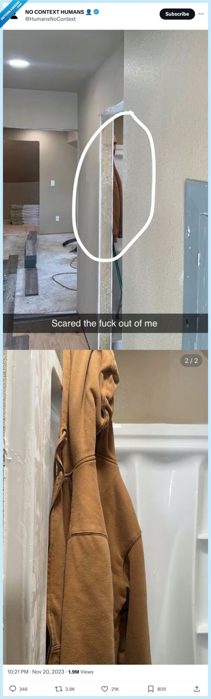 chaqueta,puerta,hombre,ilusion optica