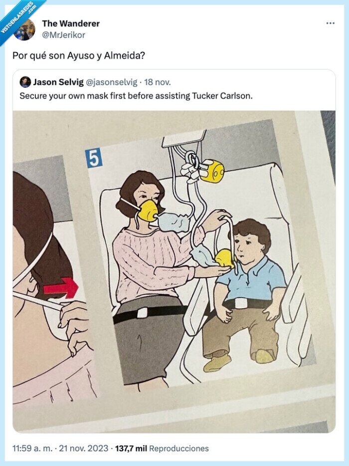 avion,instrucciones,ayuso,almeida