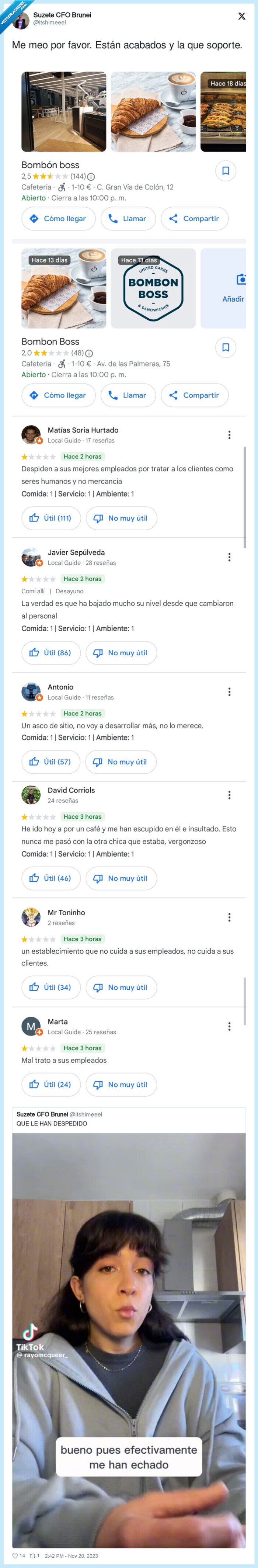 bar,cafeteria,despido,chica,tiktok