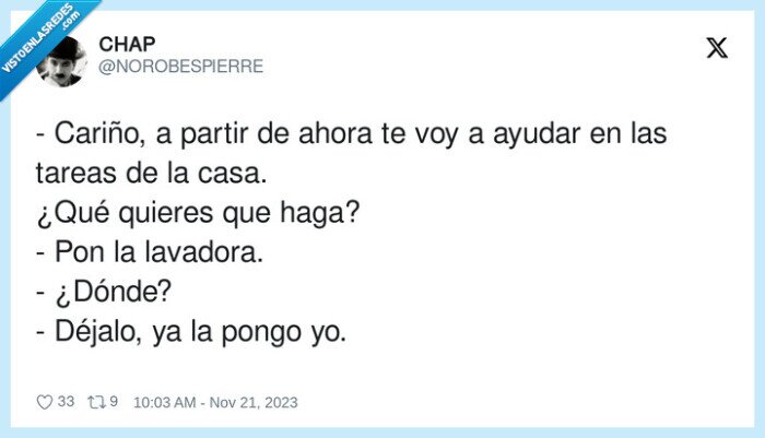 tareas,lavadora,poner,excusa,pareja