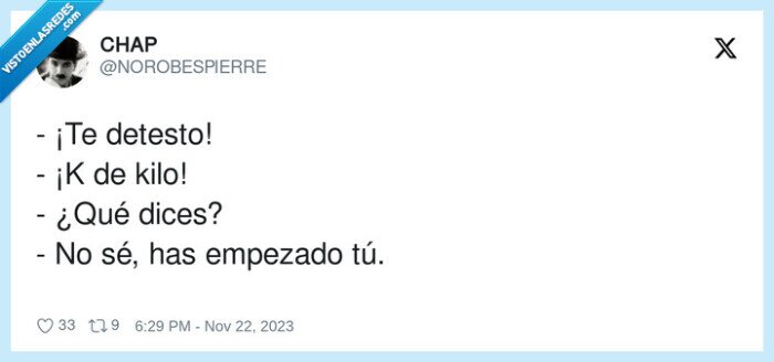 empezar,detestar,t,kilo