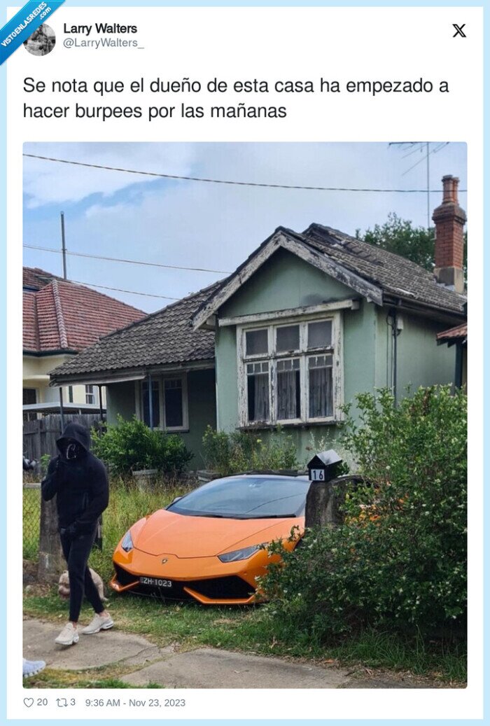 burpees,due&ntilde;o,lambo