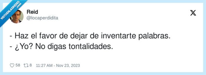 tontalidades,inventar,palabras