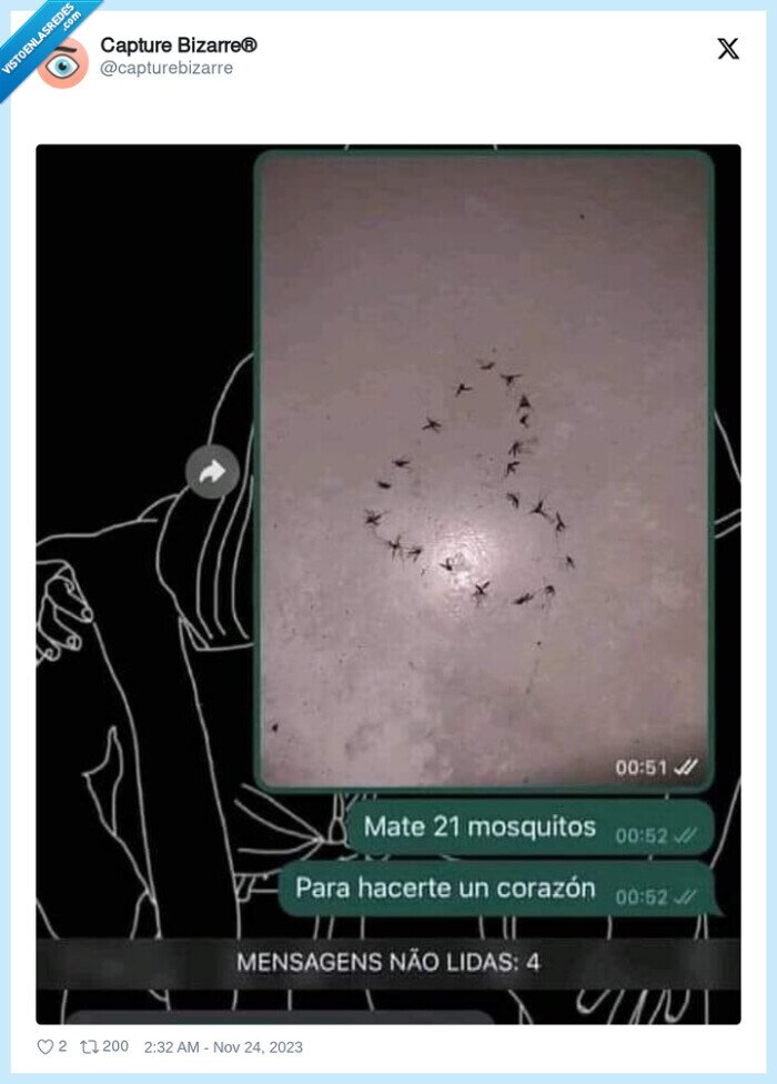 corazón,mosquitos,matar