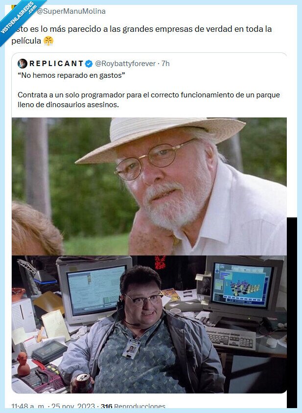 parque jurásico,empresa,realidad