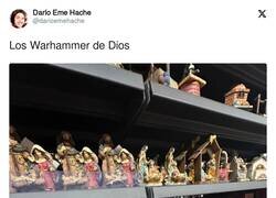 Enlace a Las figuritas del Belén, los Warhammer de Dios, por @darioemehache