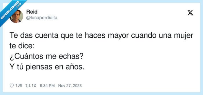 cuántos,envejecer,echar,años