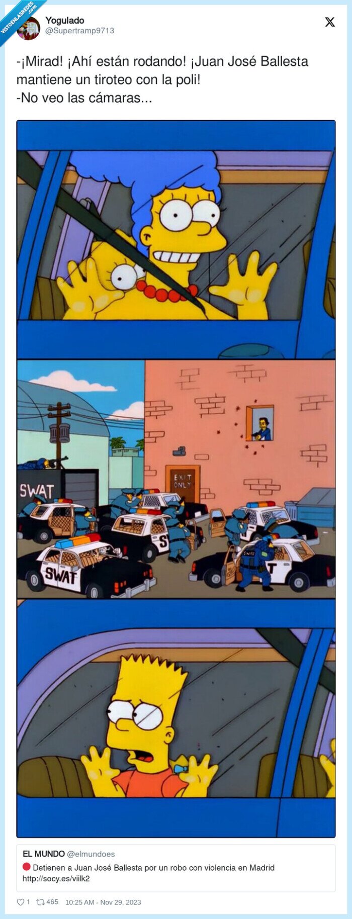 ballesta,robo,cámaras,rodando,tiroteo,juan josé ballesta