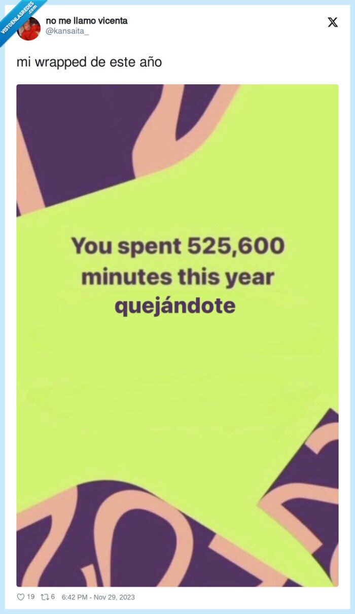 wrapped,quejarse,spotify