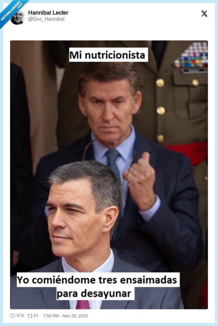 feijoo,pedro sanchez,ensaimadas,desayunar