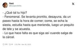 Enlace a Hijo modelo, por @locaperdidita