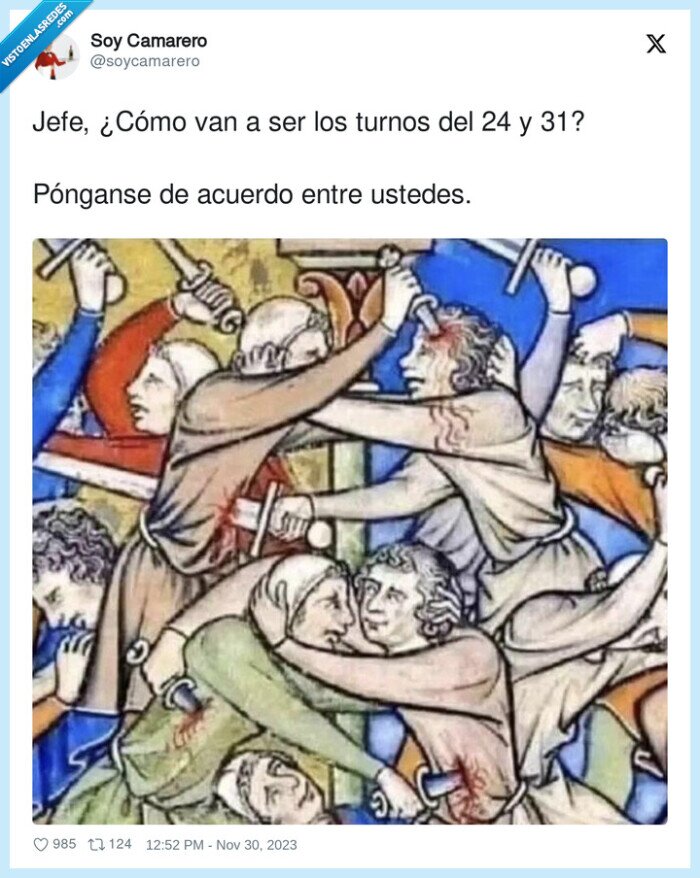 turnos,jefe,bar,restaurante,pegarse