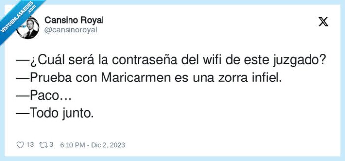 contraseña,maricarmen,juzgado,paco,prueba,infiel