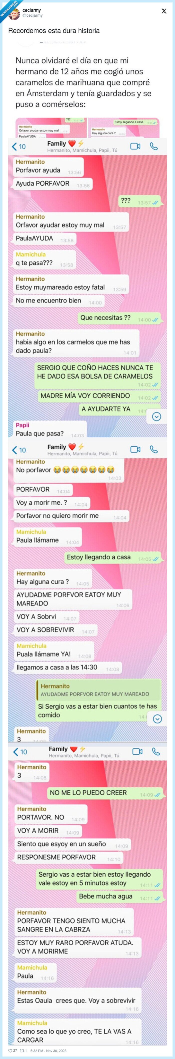 remember,hermano,caramelos,maria,amsterdam