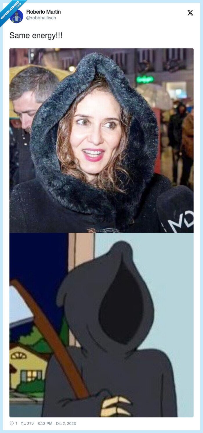 ayuso,muerte,capucha