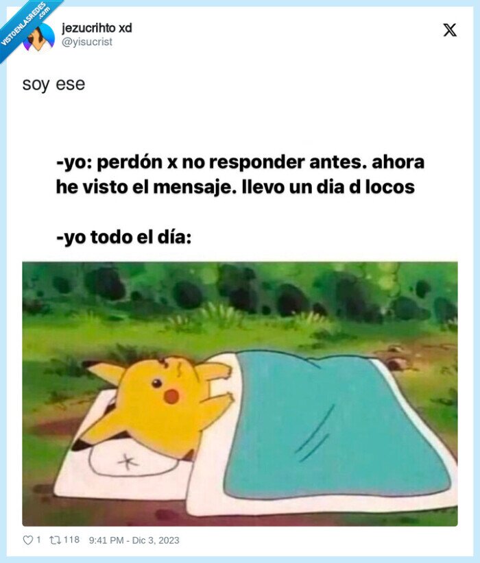 pikachu,cama,lio,contestar