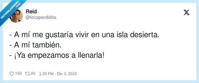 isla desierta,llenar,dos