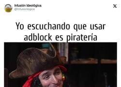 Enlace a La piratería es mi religión, por @Infusionlogica