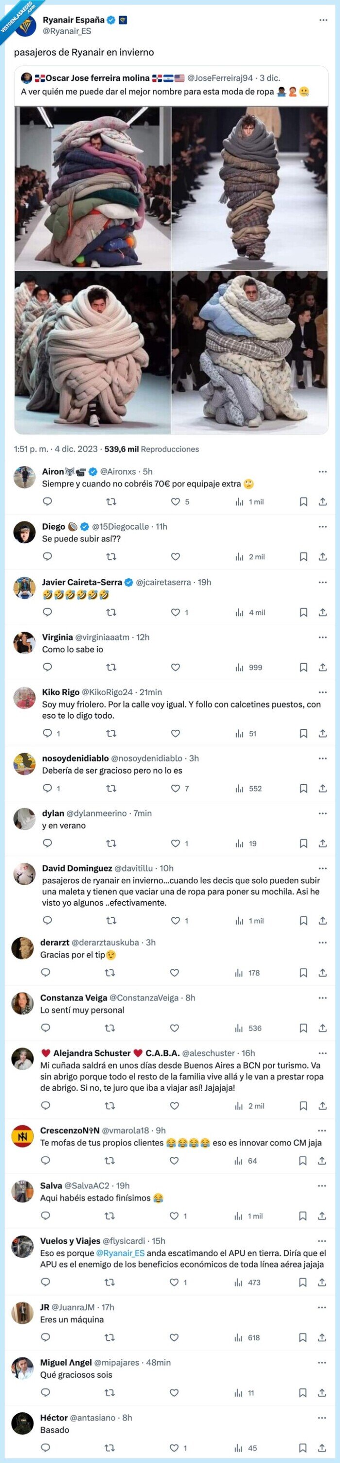 pasajeros,invierno,ryanair