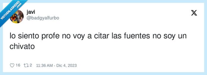 fuentes,chivato,profe,citar