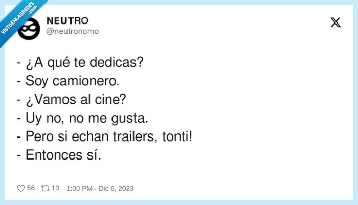 trailers,camionero,dedicarse,gustar