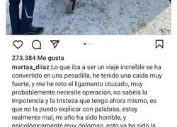 Enlace a Influencer se rompe el ligamento y se hacer un book llorando, lamentableeee Marta Díaz
