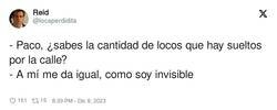 Enlace a Paco es el primero, por @locaperdidita