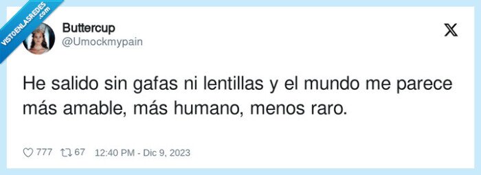 lentillas,amable,humano,salido,parecer,gafas