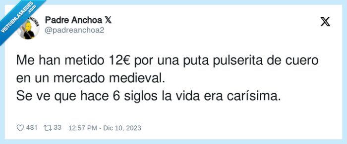 pulserita,carísima,medieval,mercado