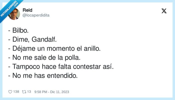 entendido,gandalf,anillo