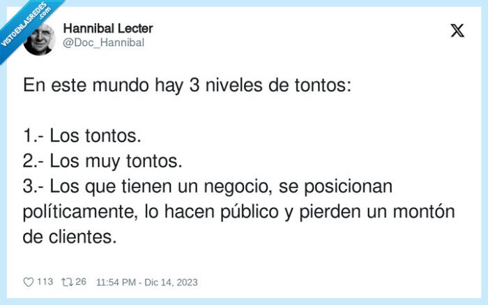 política,posicionarse,clientes,público,negocio