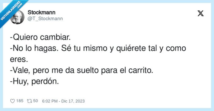 cambiar,carrito,perdón,suelto