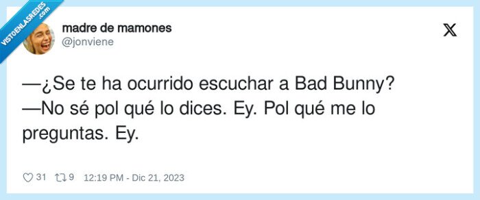 preguntas,escuchar,bad bunny