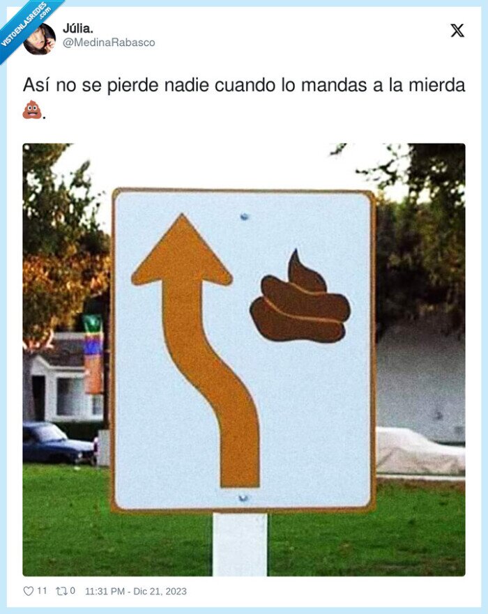 mandar,mierda,señal