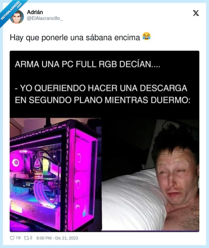pc,luces,dormir