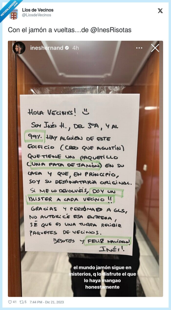 jamon,vecinos,robar
