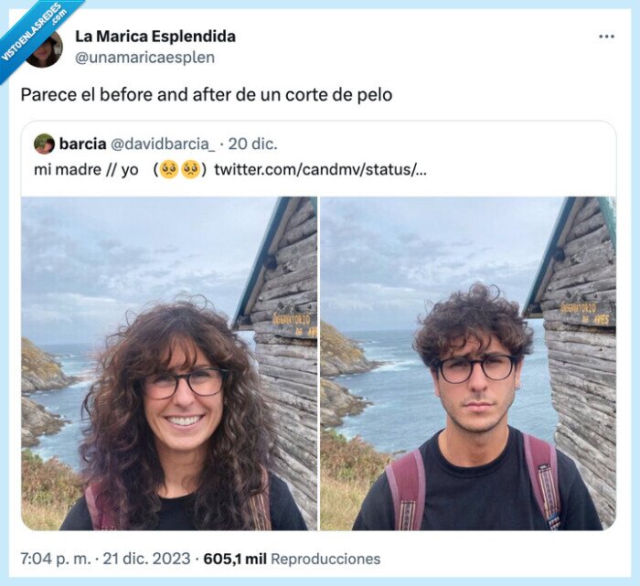 antes,despues,corte de pelo