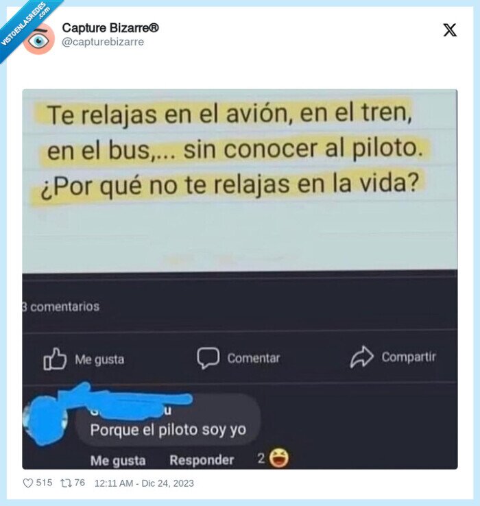 piloto,relajarse