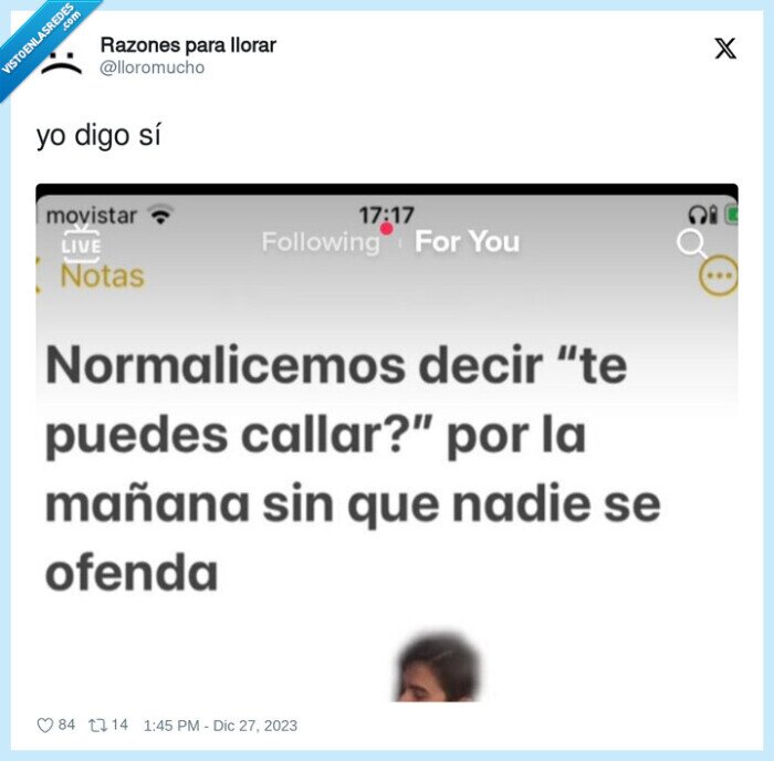 callar,mañana,cansinos