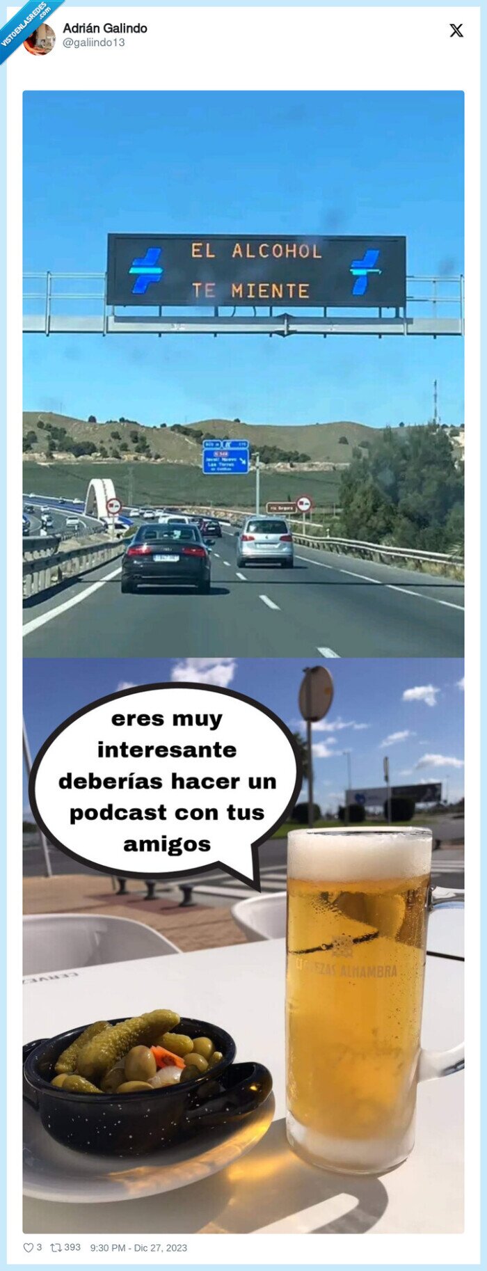 mentir,alcohol,podcasts