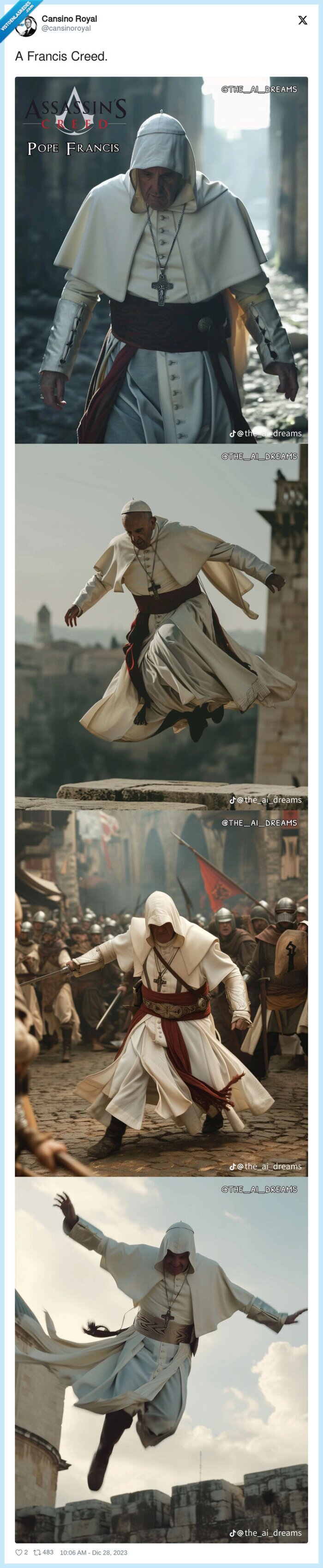 assassins creed,papa