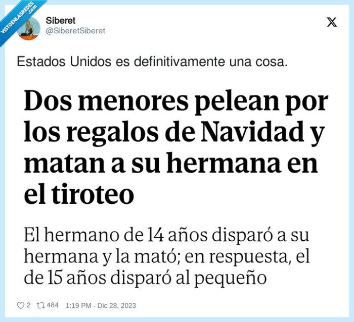 regalo,matar,hermana,tiroteo,navidad