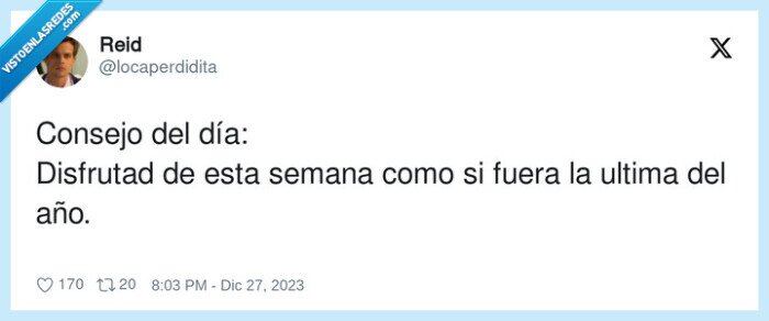 disfrutar,semana,ultima,2023