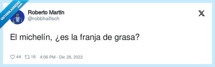 michelín,franja,grasa
