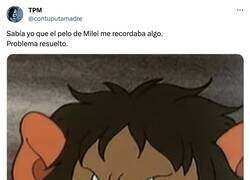 Enlace a Milei, el troll de David el gnomo, por @contuputamadre