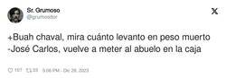 Enlace a José Carlos no tiene miramientos, por @grumositor