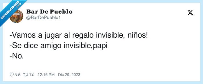 invisible,papi,regalo,niños,jugar