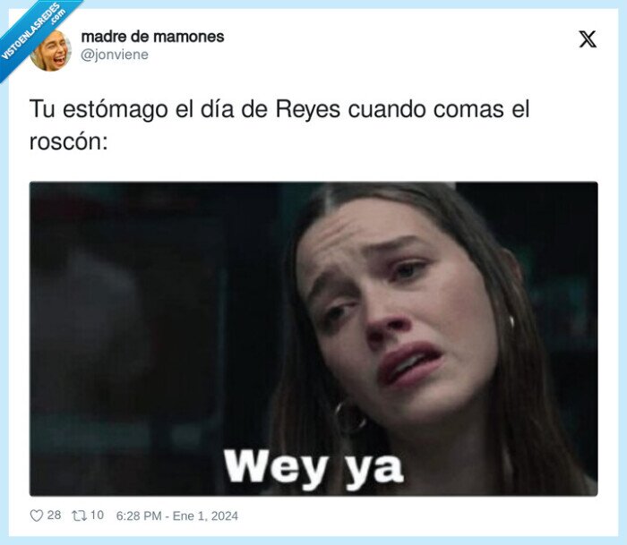 estómago,roscón,reyes,comer,día